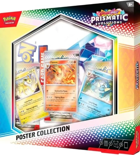 Scarlet & Violet Prismatic Evolution Poster Collection