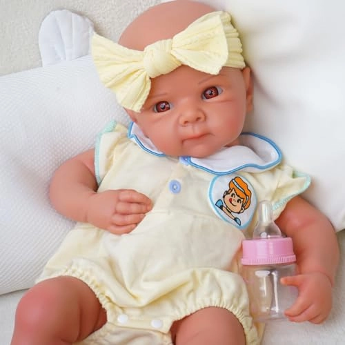 Reborn Baby Doll - 20.1 Inch Silicone Anatomically Correct Ages 3+