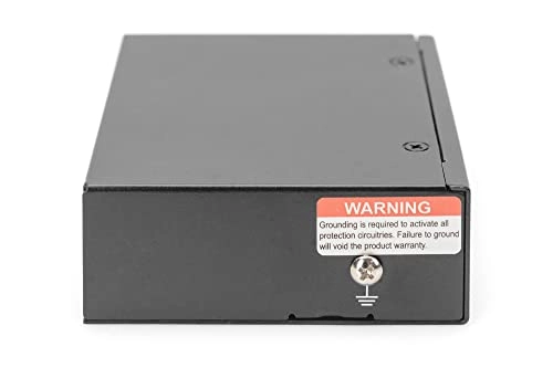 Industrial Gigabit PoE Expander - 5x RJ45 10/100/1000M IEEE802.3bt