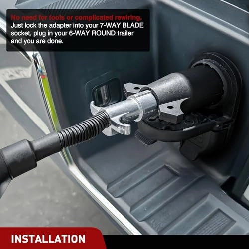 7 to 6 Pin Adapter - 7-Way to 6-Way