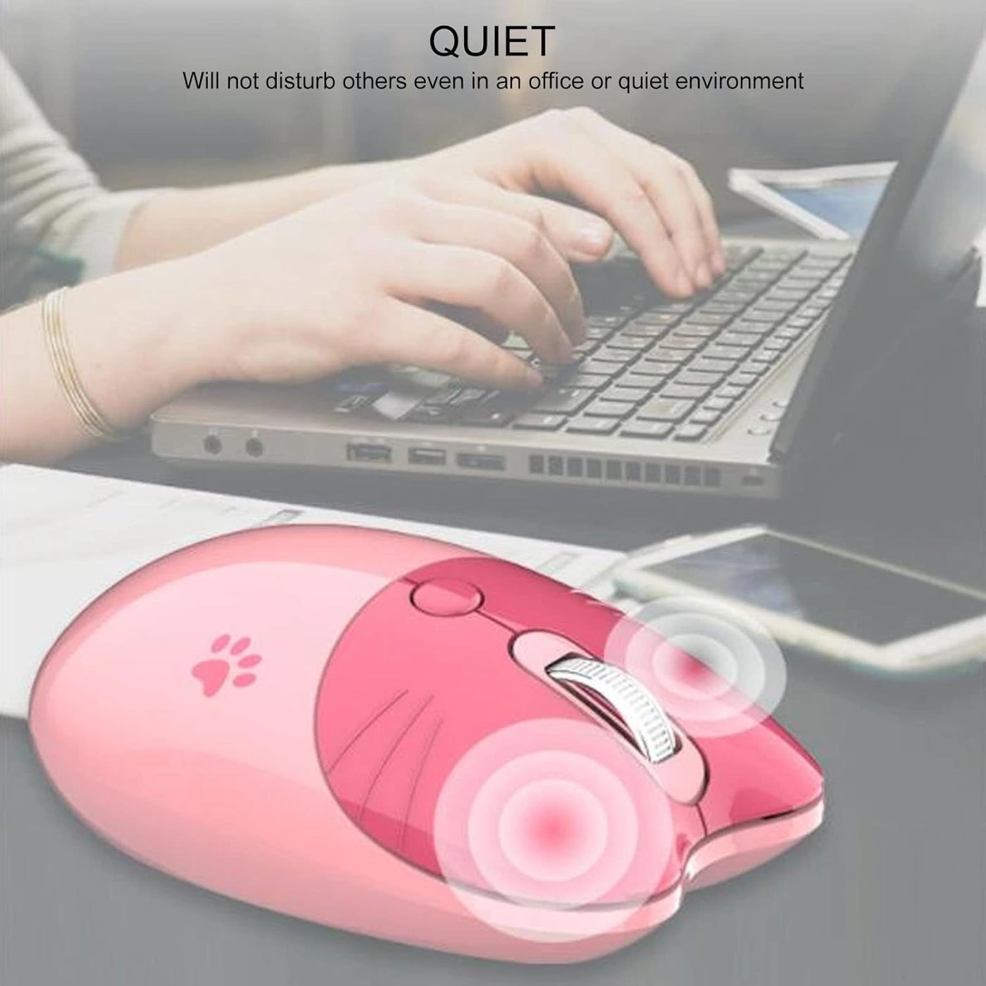 Cute Cat Mouse - USB