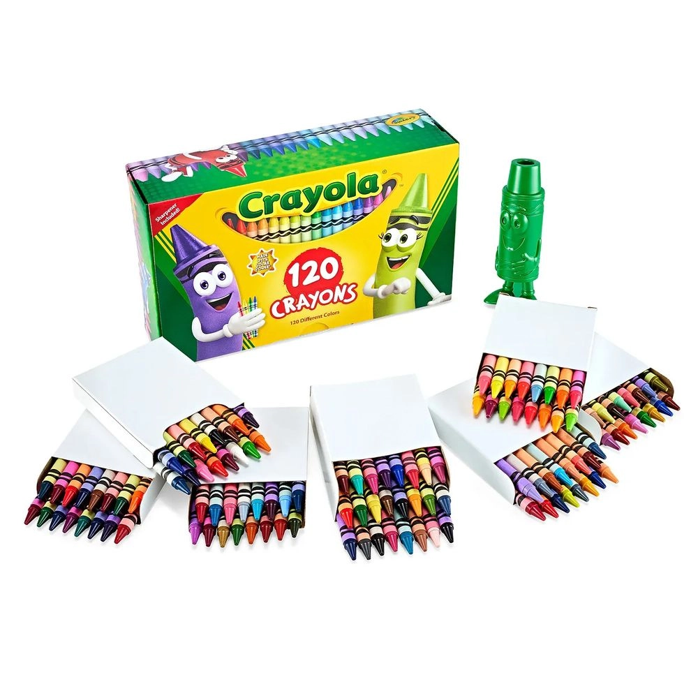 Standard Crayons - 120 Pcs
