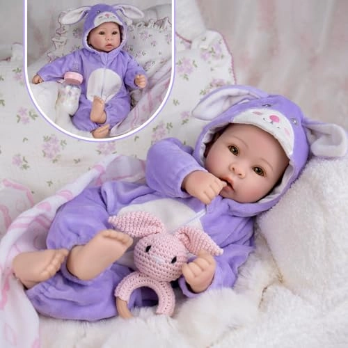 Real Life Baby Dolls - 17 inches Vinyl Soft Cloth Body Ages 3+