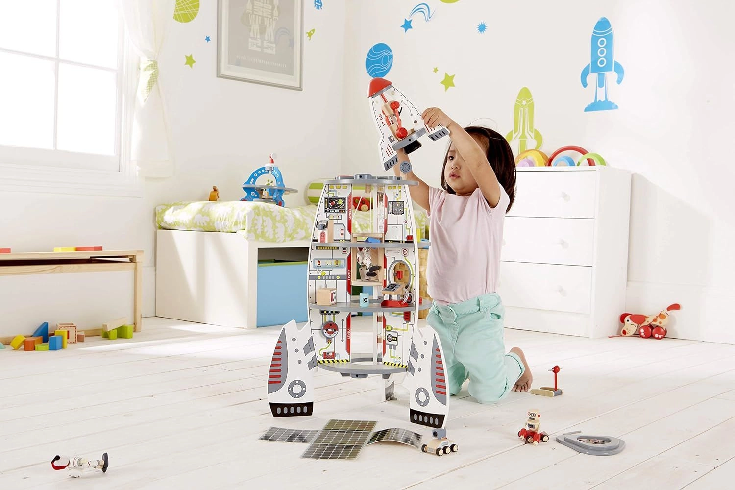 Four Stage Rocket Ship - Twenty-piece (E3021)