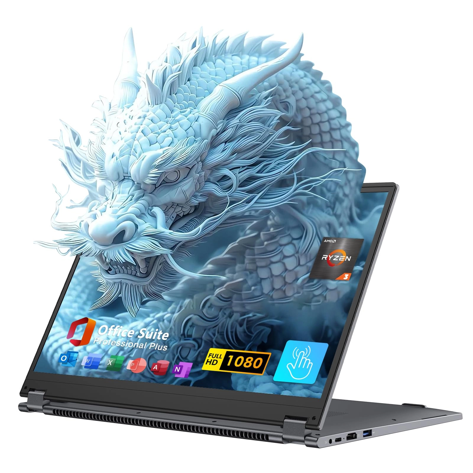 EYY Yoga 3200U - 15.6'' Ryzen 3 3200U 16GB DDR4 512GB SSD