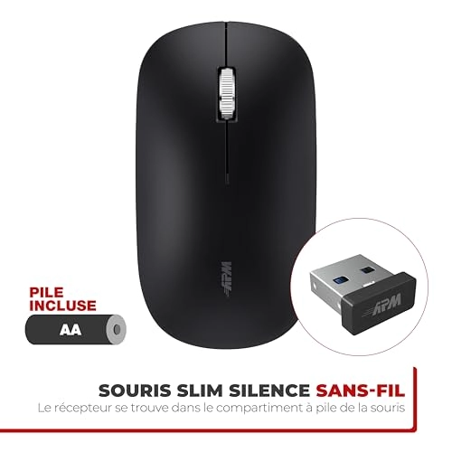 Slim Wireless Mouse - Wireless