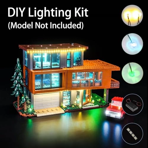 LED Lighting Kit for LEGO Twilight The Cullen House 21354 - ABS