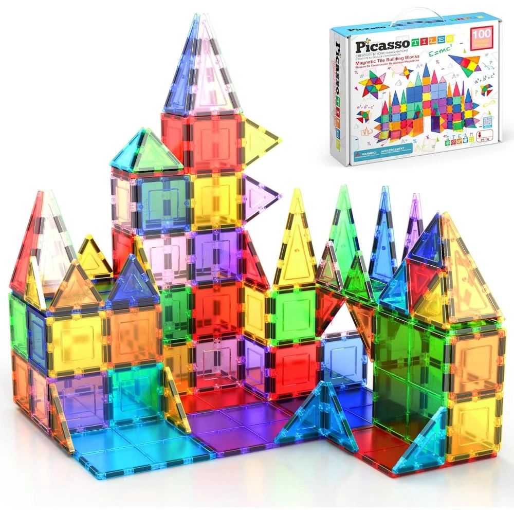 Magnetic Building Blocks - 100pcs
