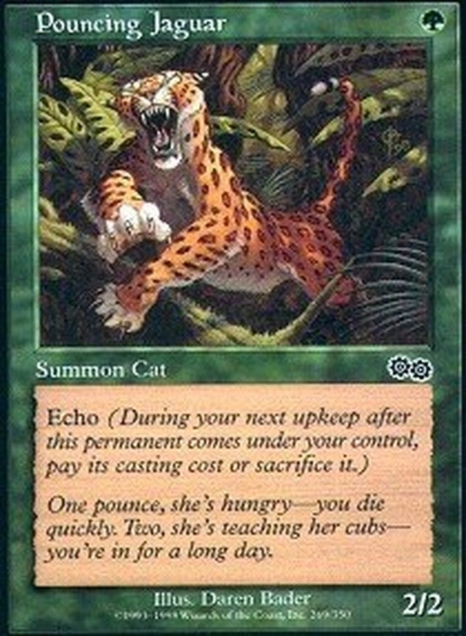 Magic: The Gathering: Urza's Saga - Pouncing Jaguar