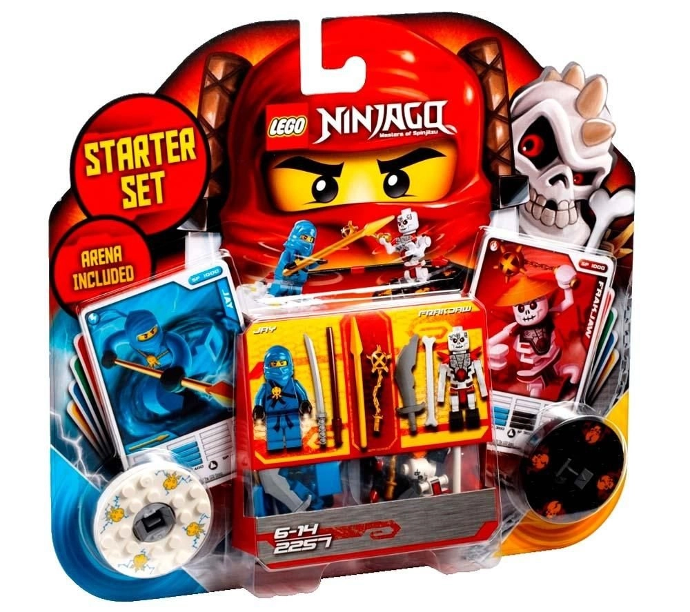 LEGO Ninjago Spinjitzu Starter Set - Jay and Frakjaw (2257)