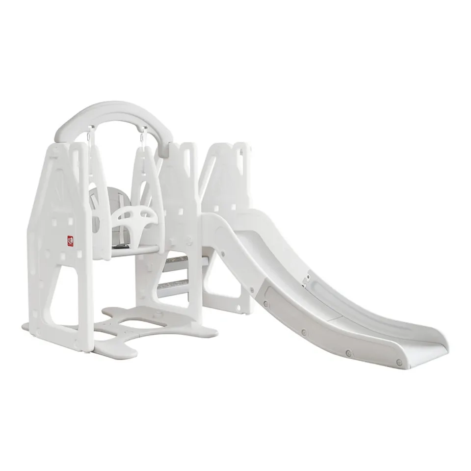 Indoor Play Slide - Basketball Hoop Blue