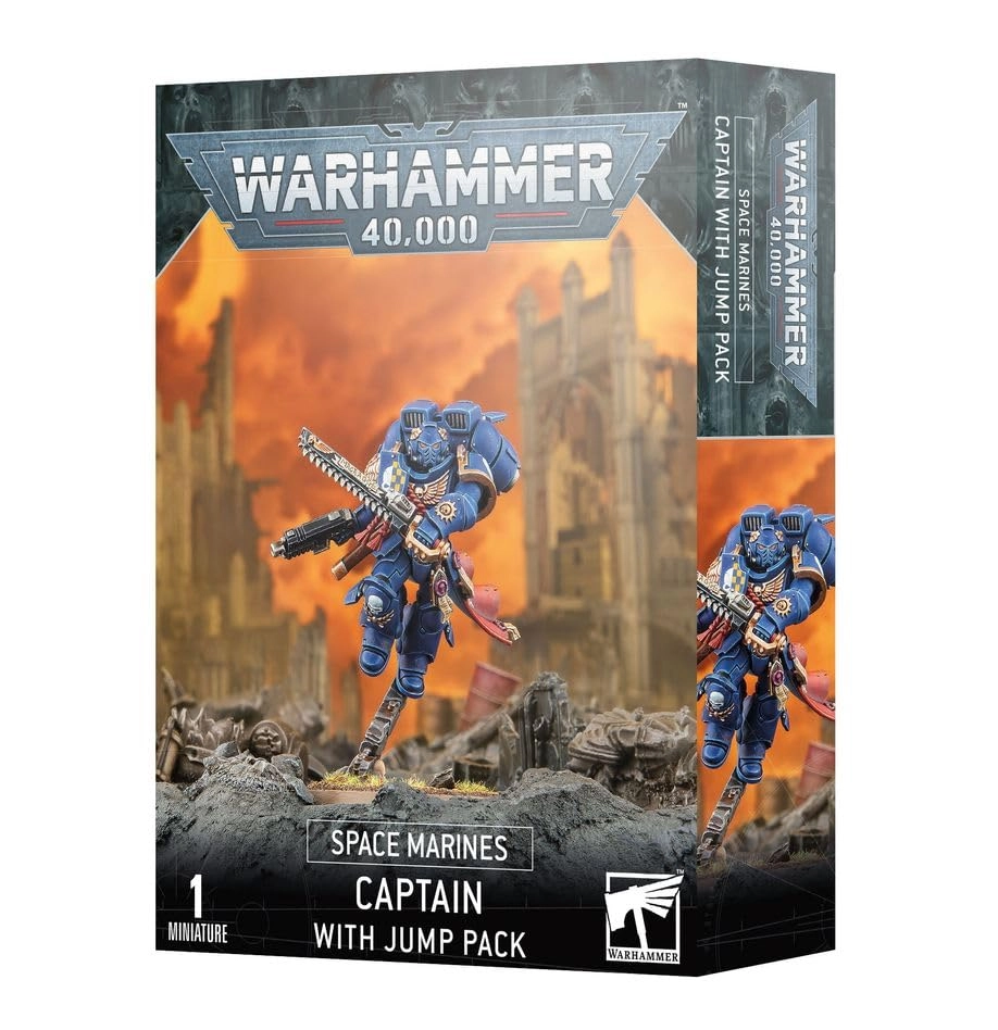 Warhammer 40,000: Space Marines: Captain with Jump Pack 2023 Edition