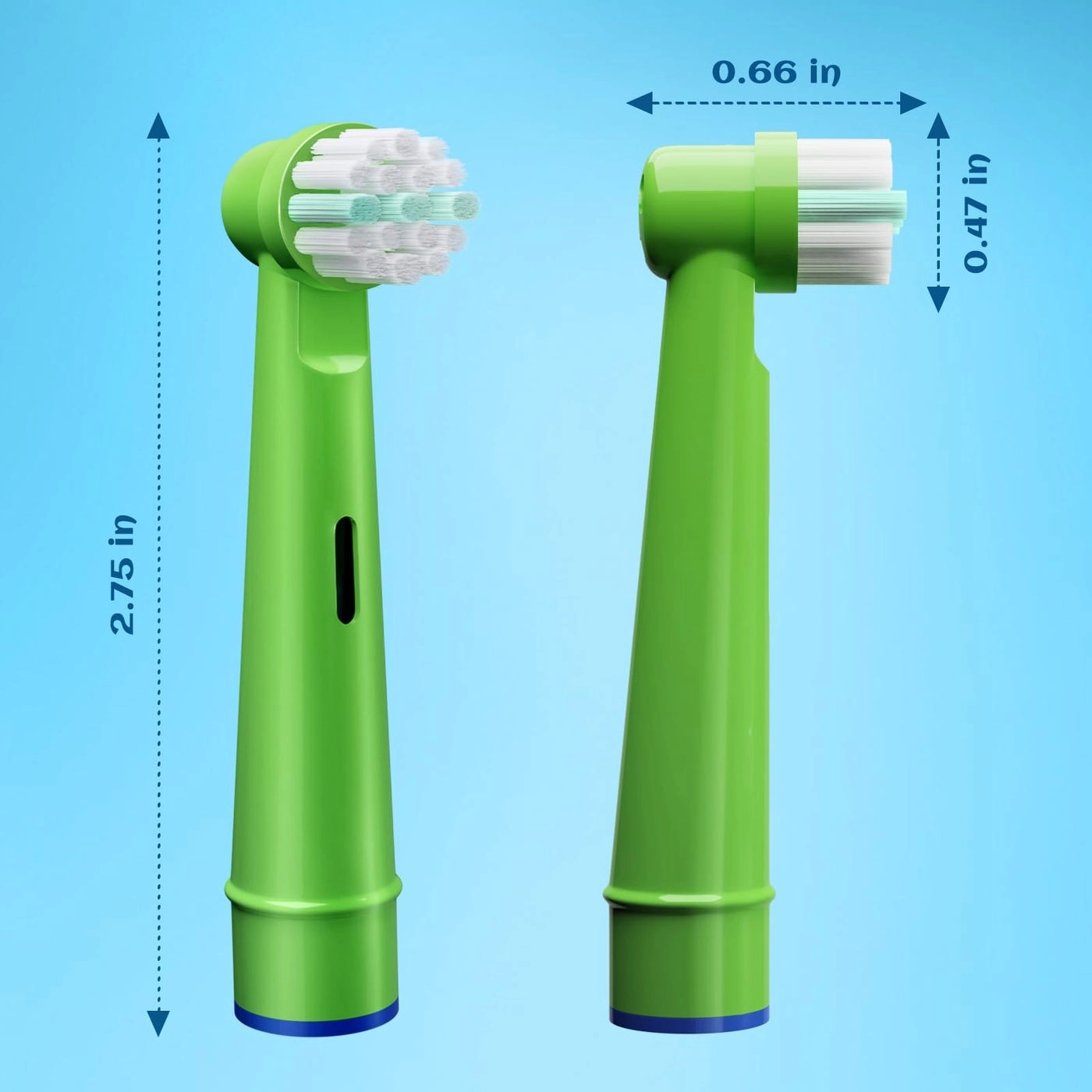 Replacement Toothbrush Heads - 20 Pcs Compatible with Oral-B Braun