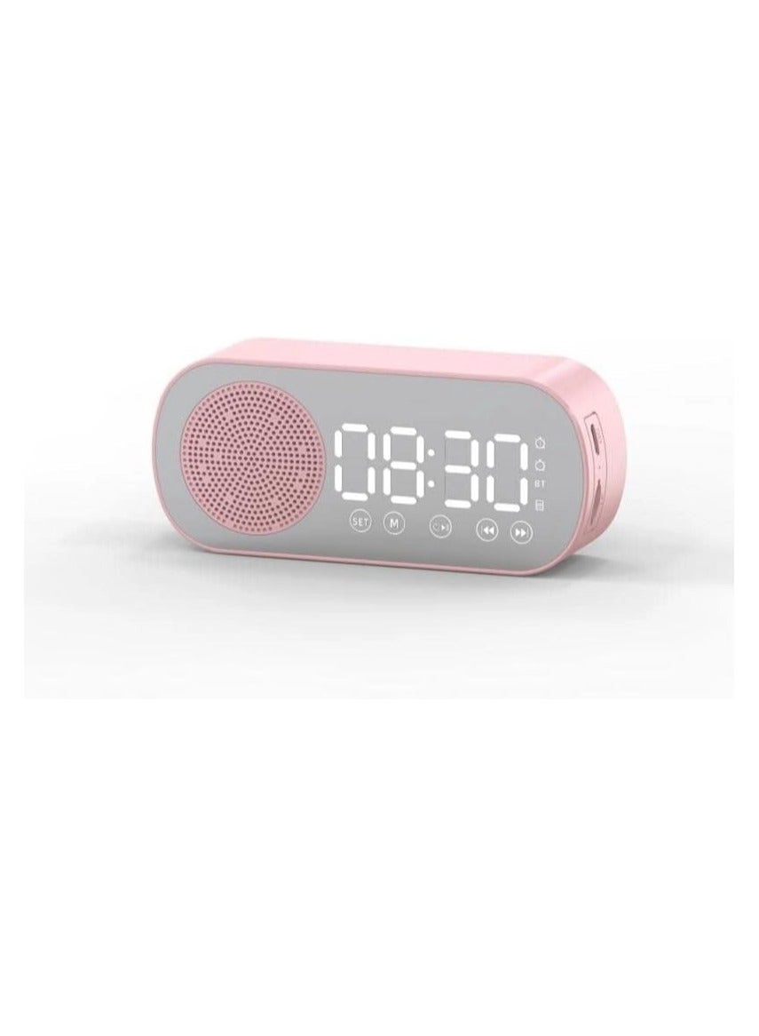 GE Subwoofer Speaker - Wireless Bluetooth Mirror Alarm Clock