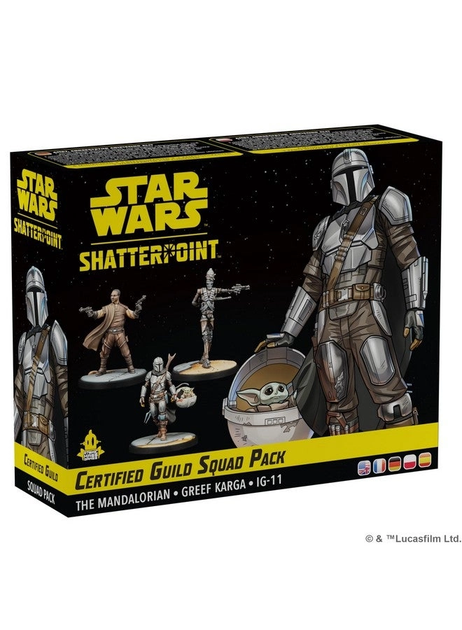 Atomic Mass Games Star Wars Shatterpoint: Certified Guild Squad Pack - Tabletop Miniatures Game