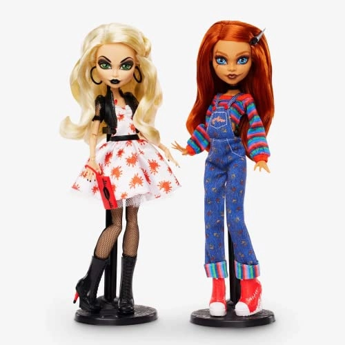 Chucky and Tiffany Doll - 10 inches Plastic Ages 15+