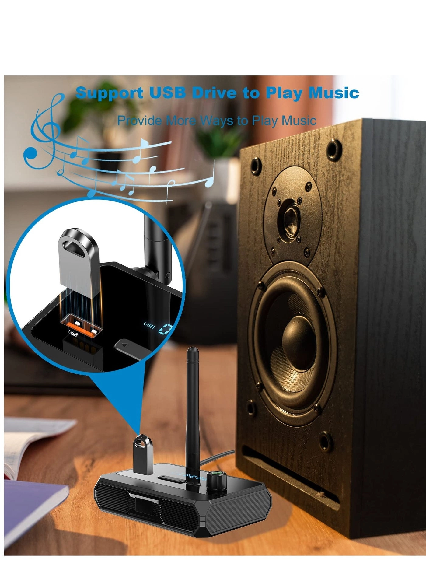 Bluetooth 5.1 Receiver for Home Stereo 5.1