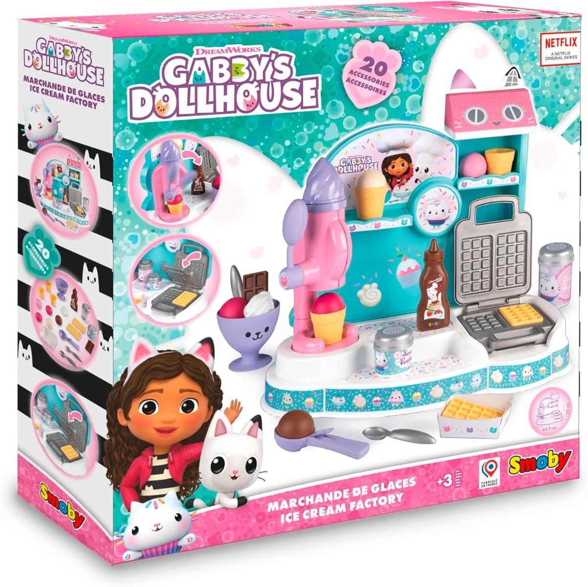 Gabby Ice Cream Factory - 20 pcs