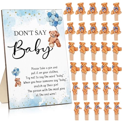 Don't Say Baby - 51 Pcs Baby Shower