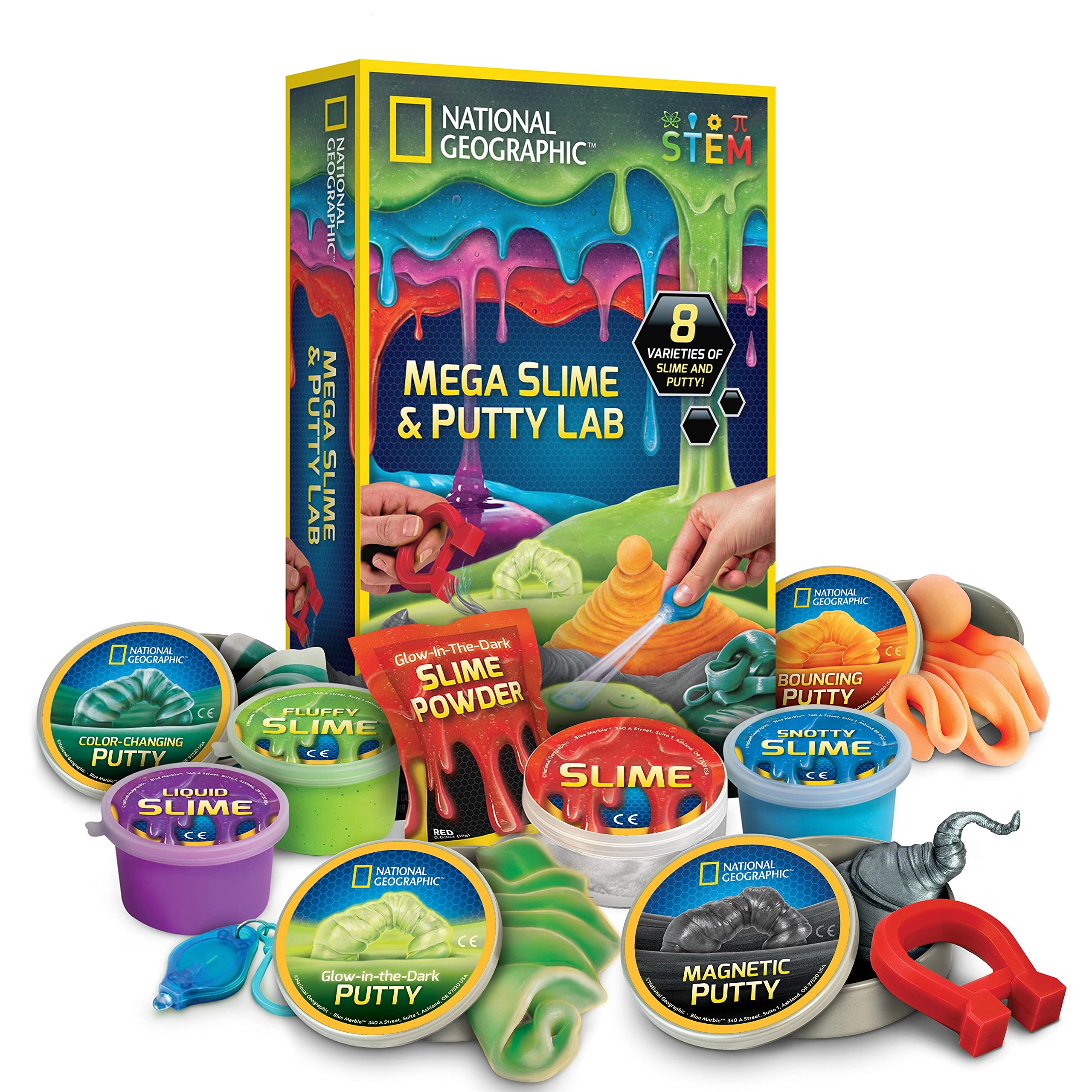 Blue Marble Mega Slime Kit & Putty Lab - Science