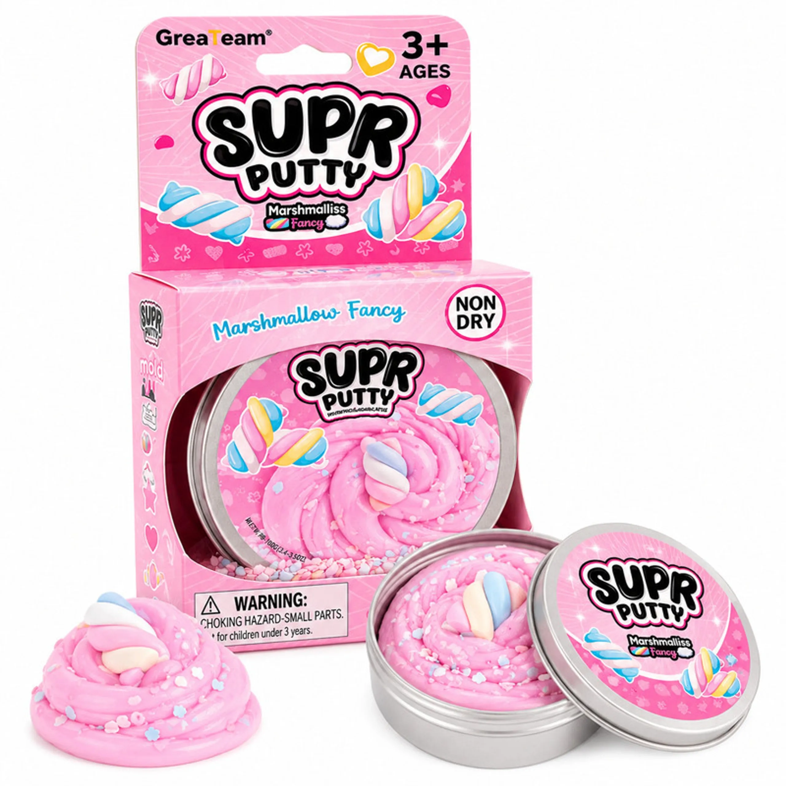 GreaTeam Super Putty Marshmallow Fancy - 3+ years