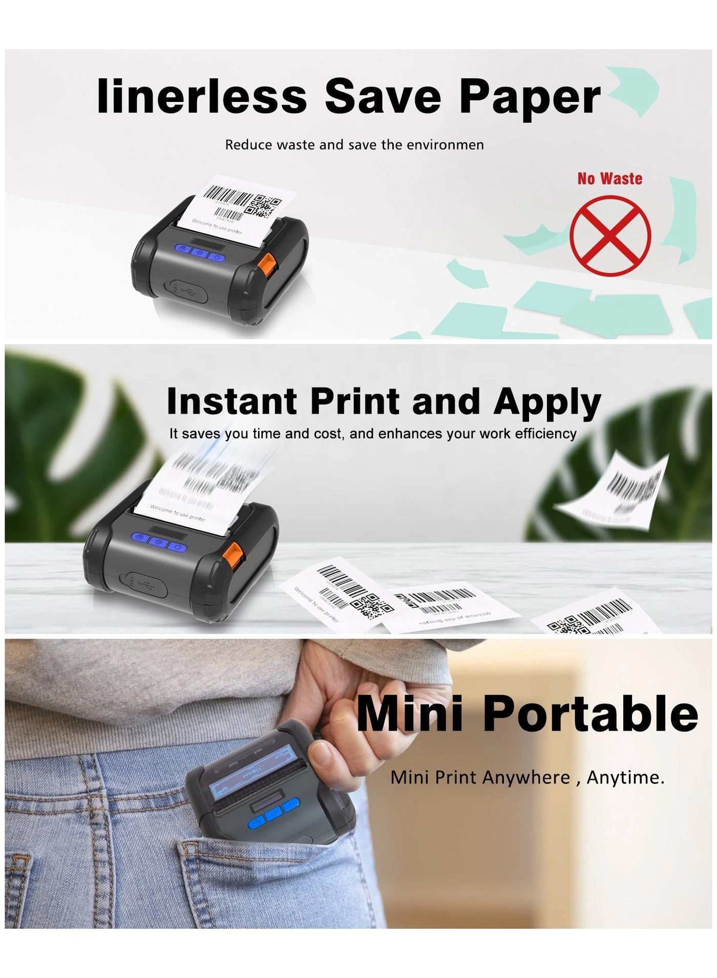 ZM04WD - Thermal 58mm/80mm