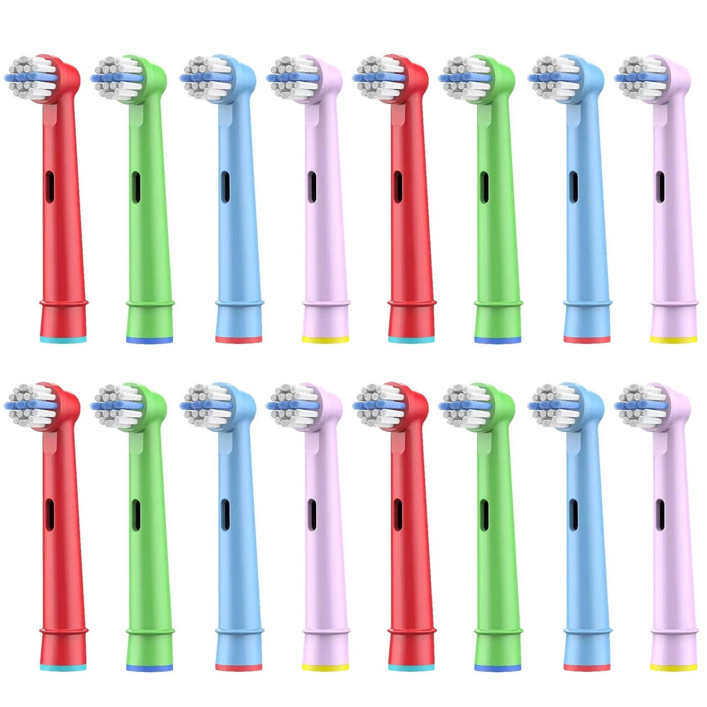 MeetSmile Kids Replacement Heads - 16pcs Ultra Soft Bristles