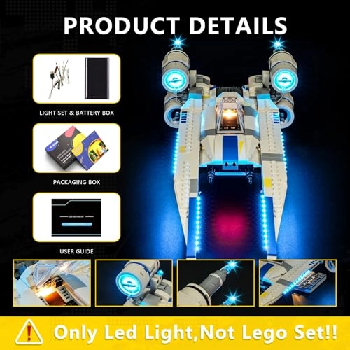 Light Kit for LEGO 75399 Rebel U-Wing Starfighter