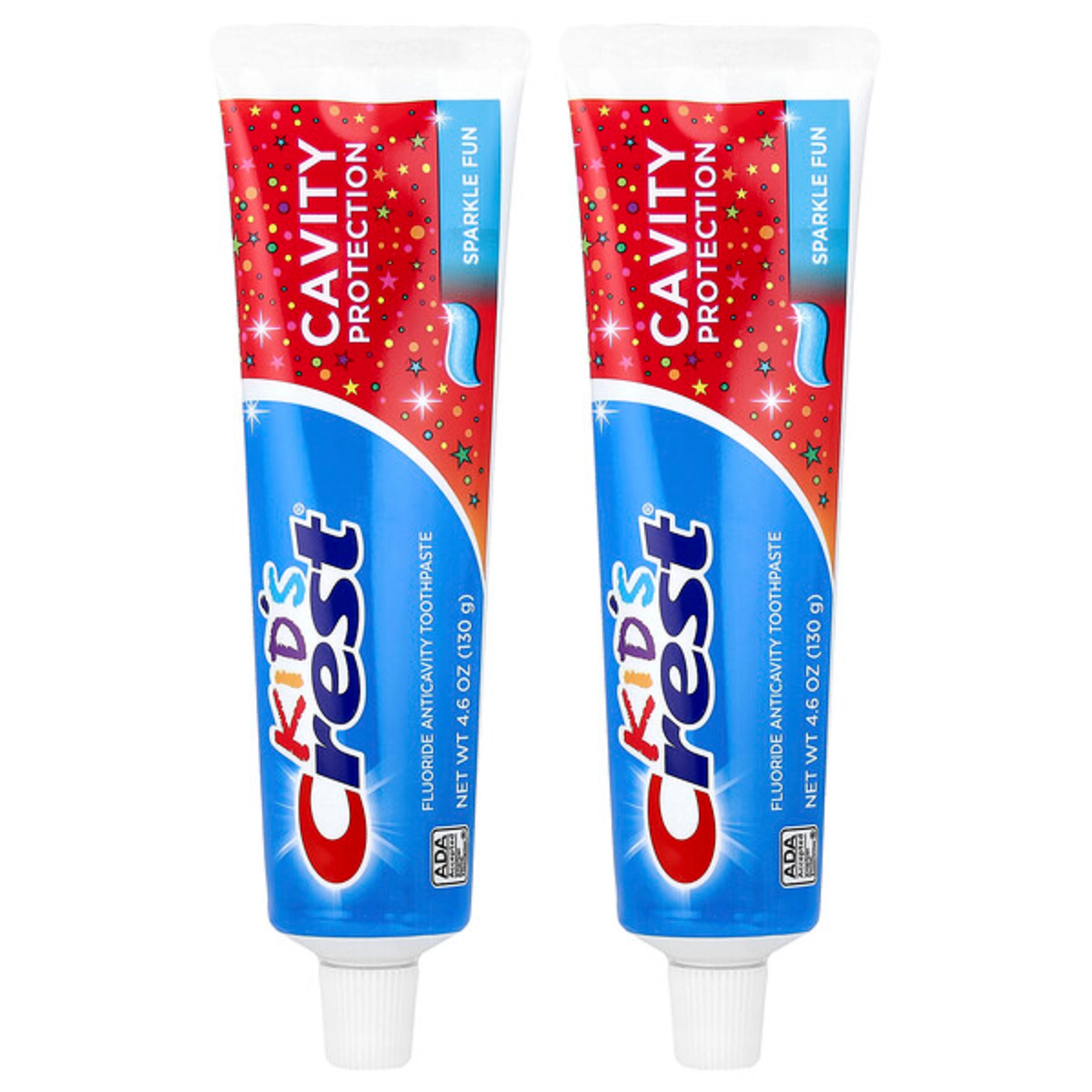 Crest Cavity Protection Fluoride Sparkle Fun Toothpaste Kids 130 g