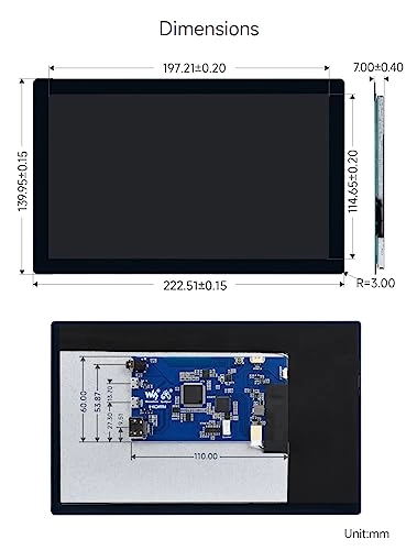 9HP-CAPQLED-B - 9 Inches 1280 x 720