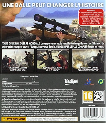 Sniper Elite 4 - Xbox One