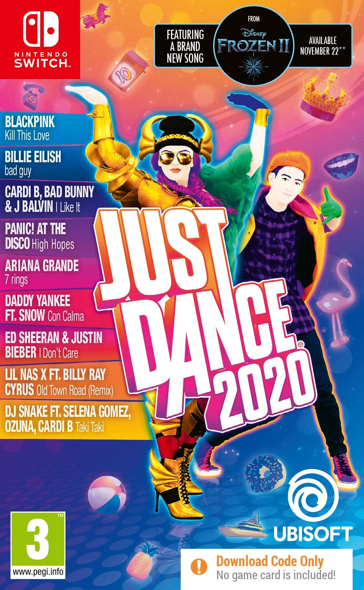 Ubisoft Just Dance 2020 Digital Code - Nintendo Switch