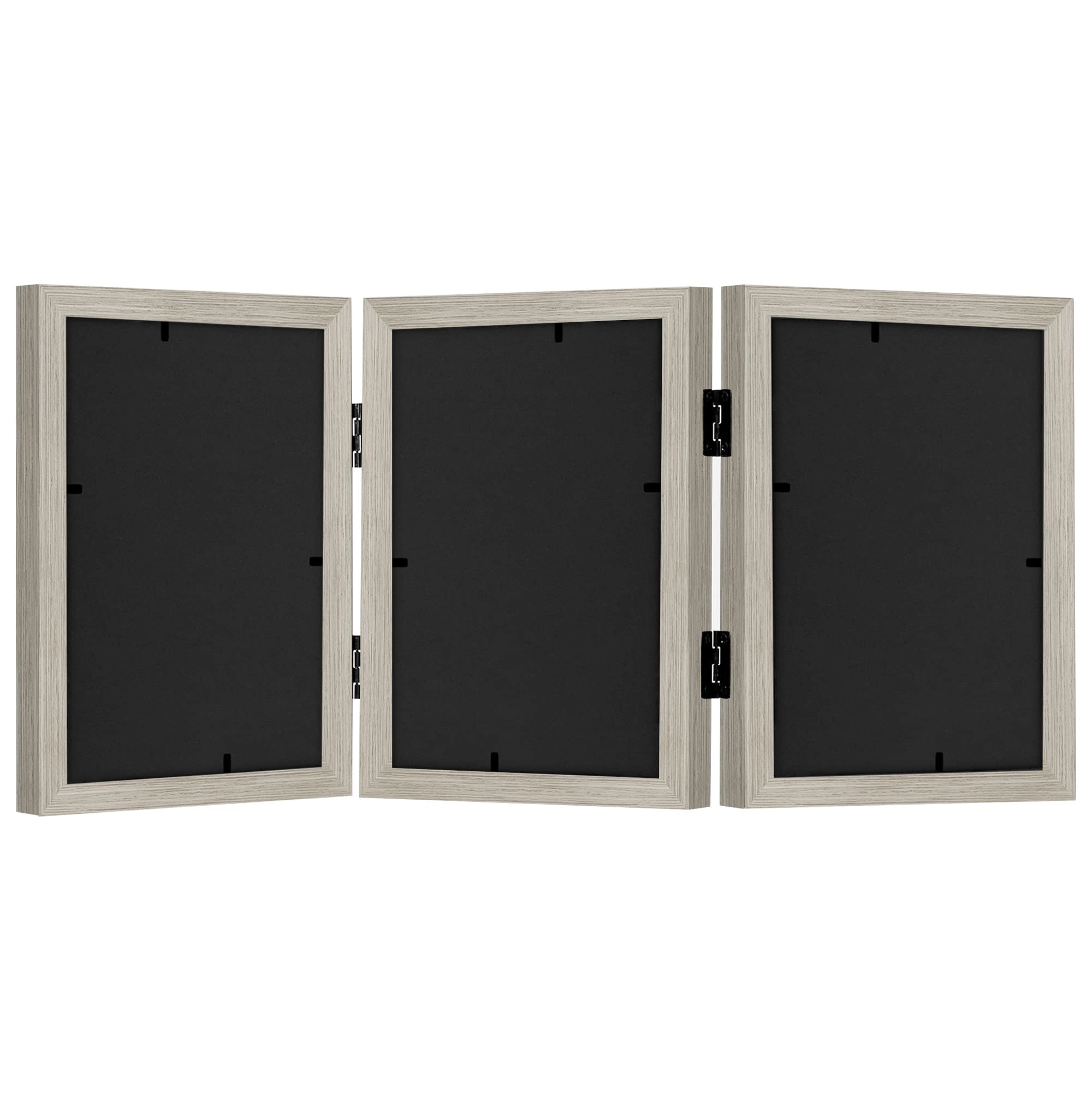 Hinged 3 Picture Frame - 5X7