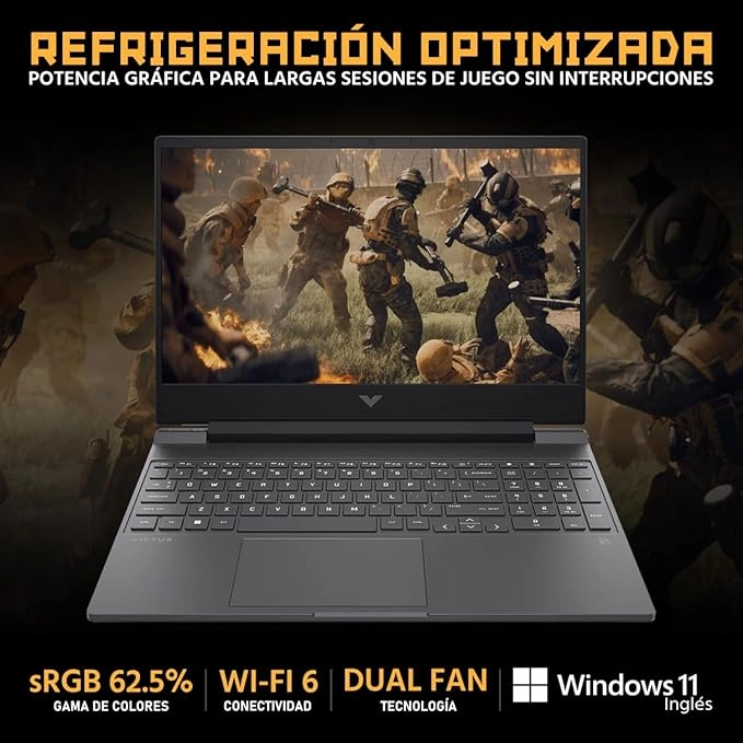 Victus - 15.6'' Ryzen 7-7445HS 16GB 1TB SSD