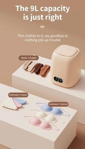 Portable Washing Machine - 9L 3 Wash Modes Spin Dryer