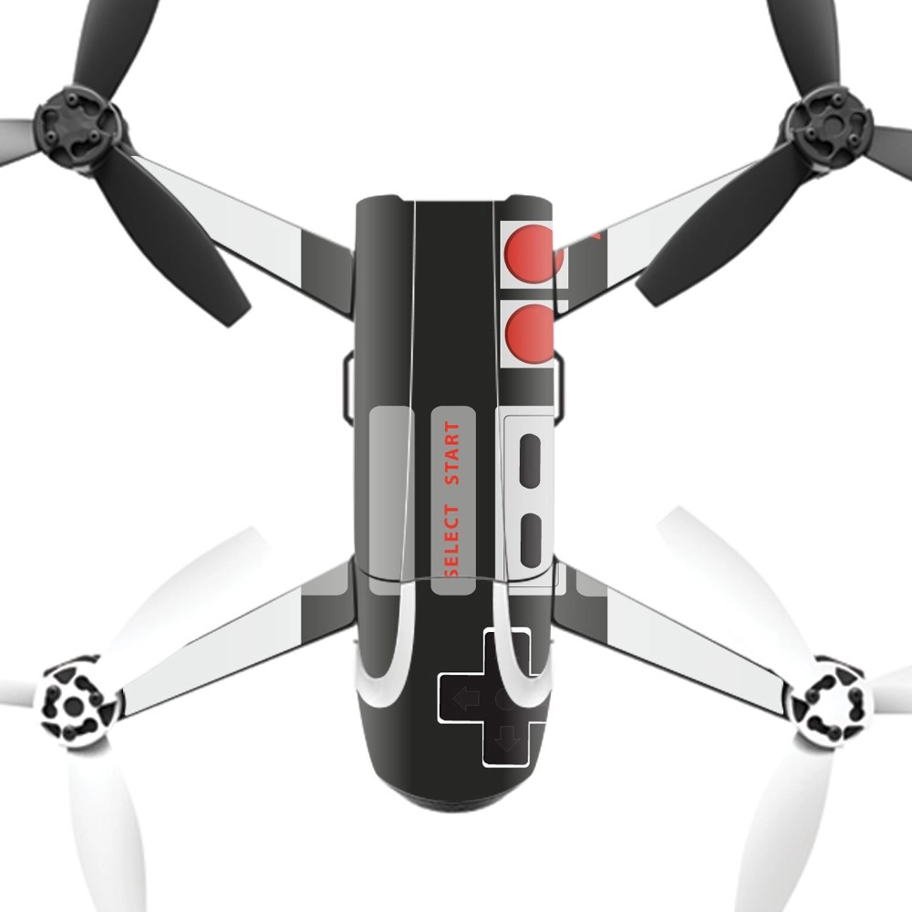 MightySkins Skin Compatible with Parrot Bebop 2 - Retro Gamer 3 black