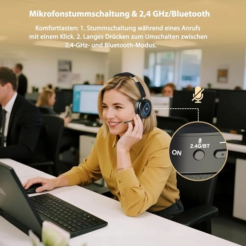 BT186H2-C-D Wireless Headset
