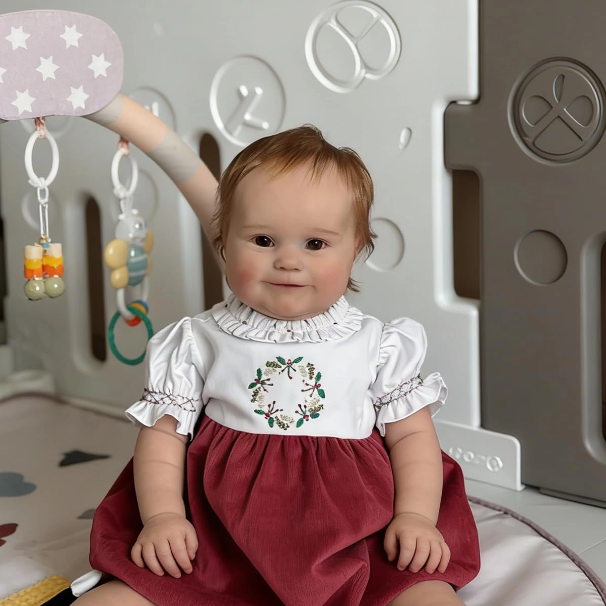 Nanjing Tianzeng Gifts Co.,Ltd Maddie Reborn Baby Doll - 20 Inch Full body vinyl girl Ages 3+