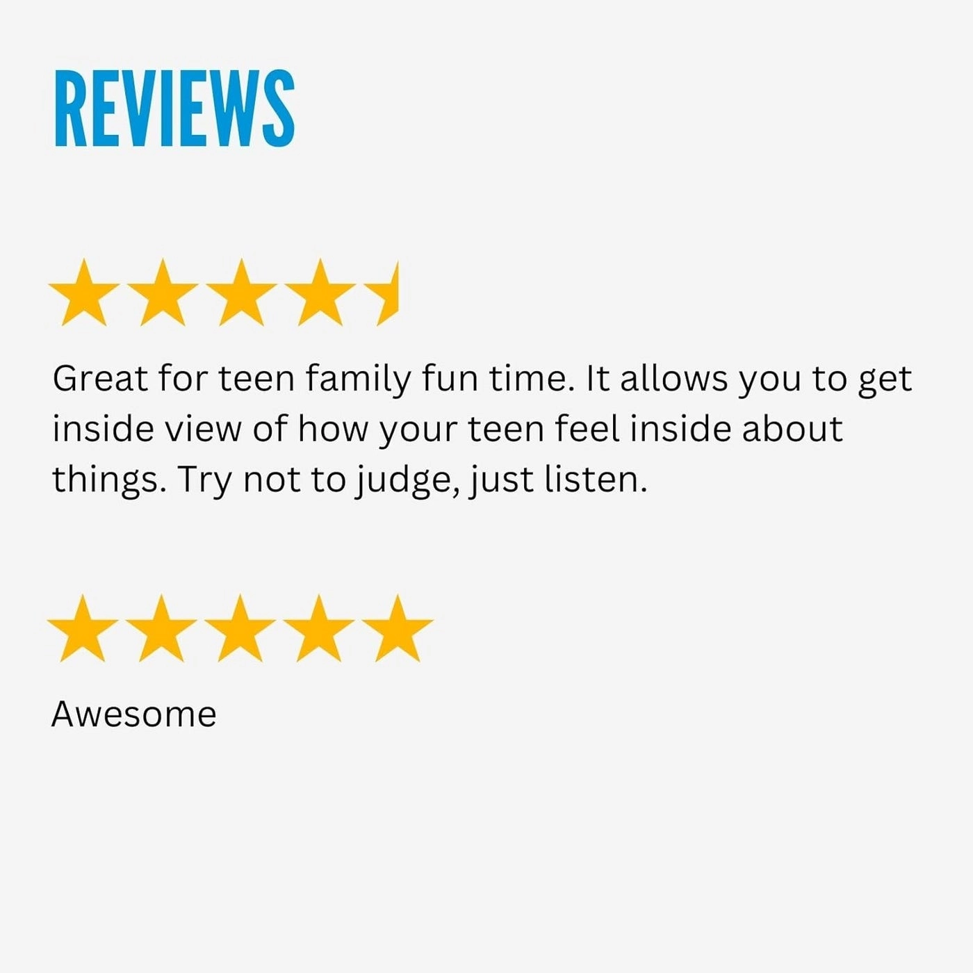 Pocket Ungame Teens Version - Non-Competitive Self Expression Card Game