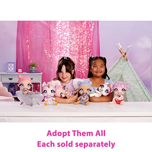 Glitter Babyz Unicorn - Magical Color Changes Pink Glitter Hair