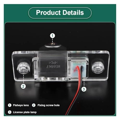 Reversing Camera - Night vision 1080p*720p