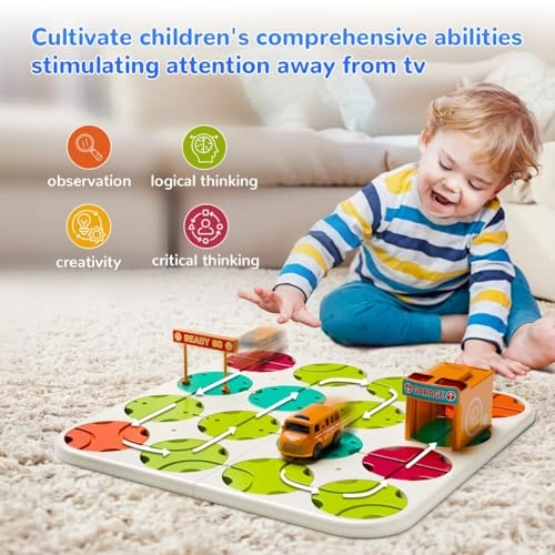 Logical Road Builder Game - 34 piece(s)