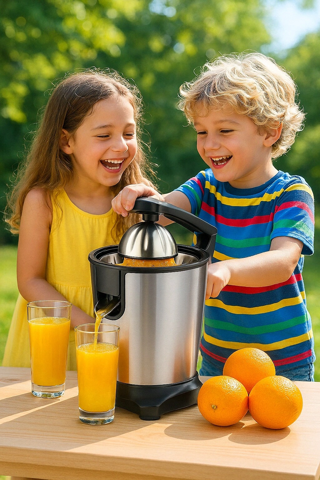 Stainless Steel Electric Citrus Juicer