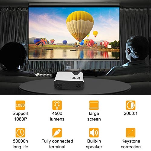 Portable Home Th Projector - 150 ANSI Lumens 1280x720p