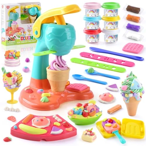 Play Color Dough Set - 3+ years 8 cans