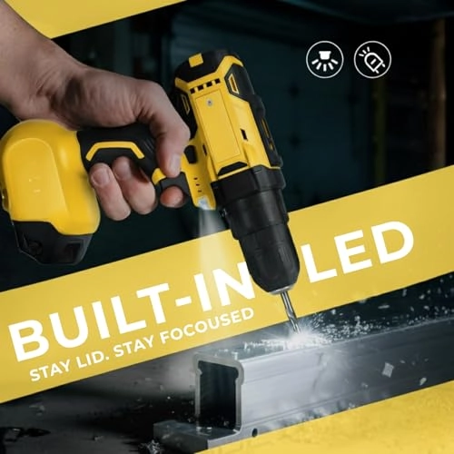 Cordless Drill Driver Kit - 4.0Ah