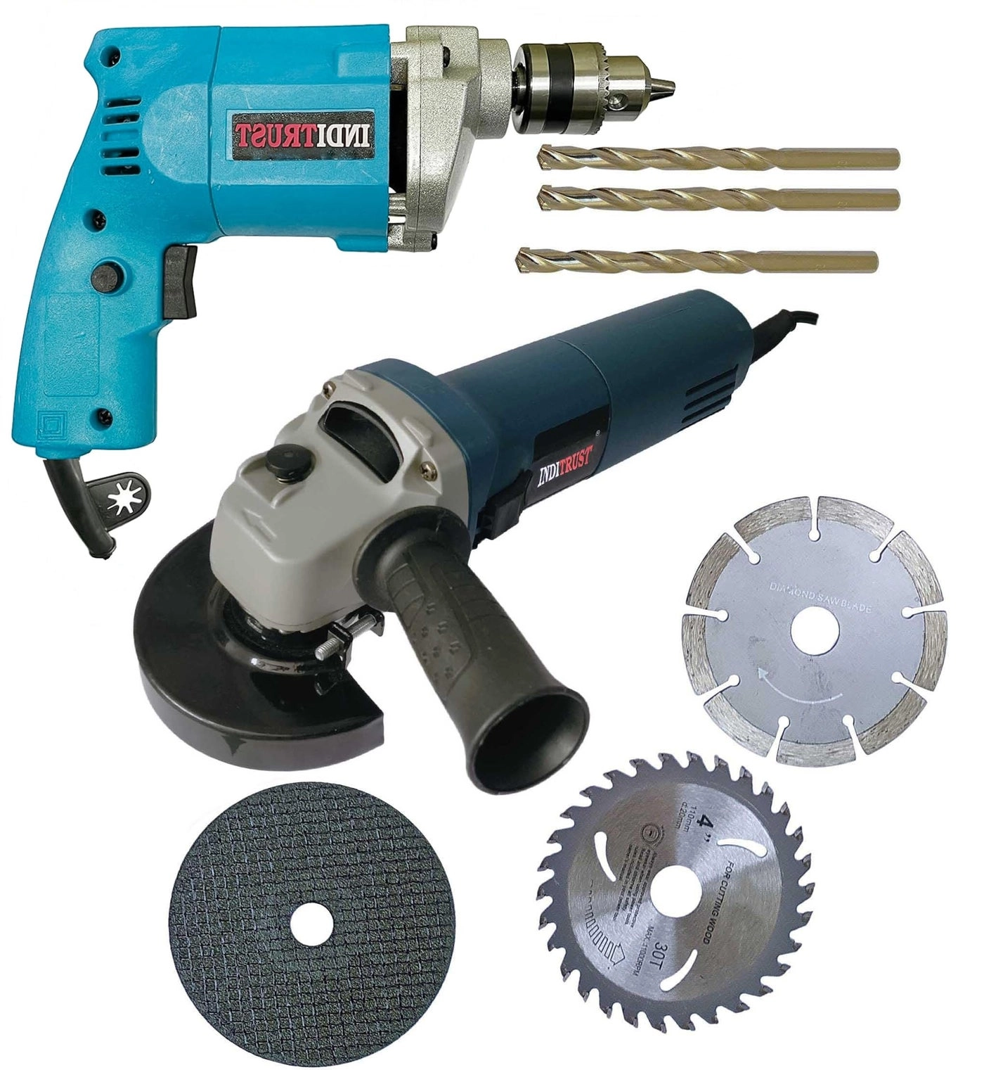 801 angle grinder - 950W 10pc Wheel set