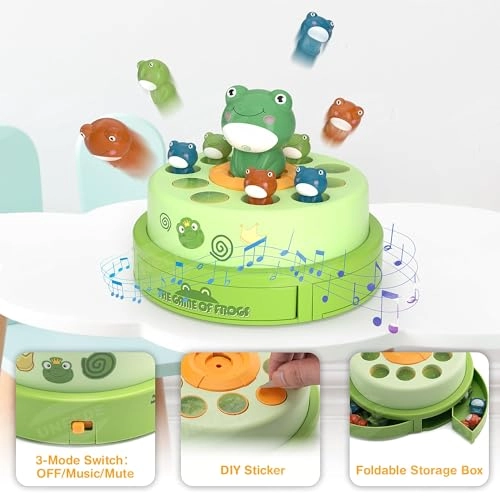Frog Pop Up Toy - 3-8 years old