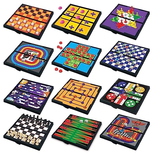 Magnetic Board Game Set - 6+ 12 pieces