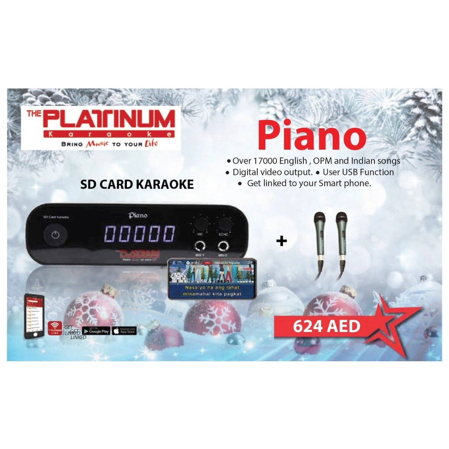 PIANO - 16GB + Cord Microphone - 1